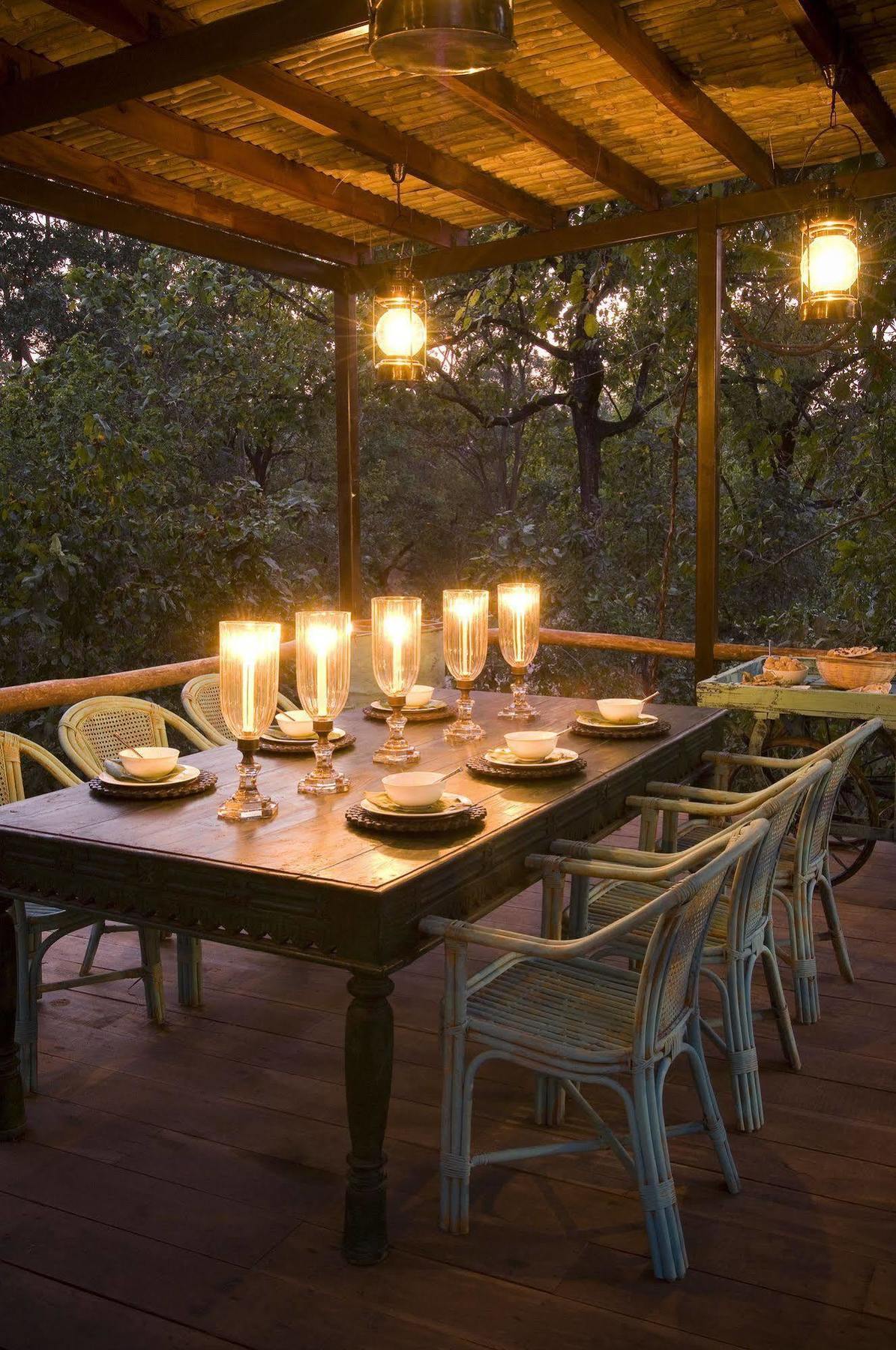 Baghvan Pench National Park - A Taj Safari Lodge Behrai Restaurante foto